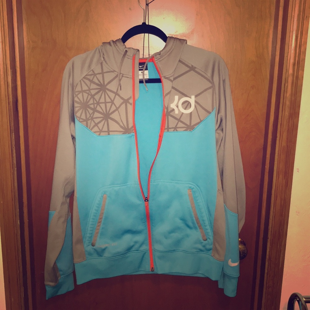 KD Maryland Blue Crab zip-up warm-up hoodie